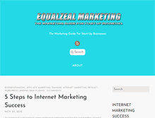 Tablet Screenshot of equalzeal.com
